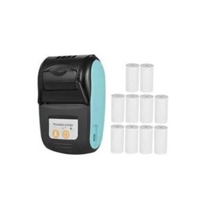 Refurbished Printer Thermal Receipt Printer, PT-210 Portable Handheld 58mm Receipt for Retail Stores Restaurants Factories Logistics.