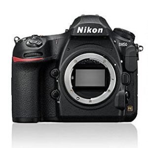 Nikon D850 45.7MP DSLR Camera Body only, 3X Optical Zoom, Black